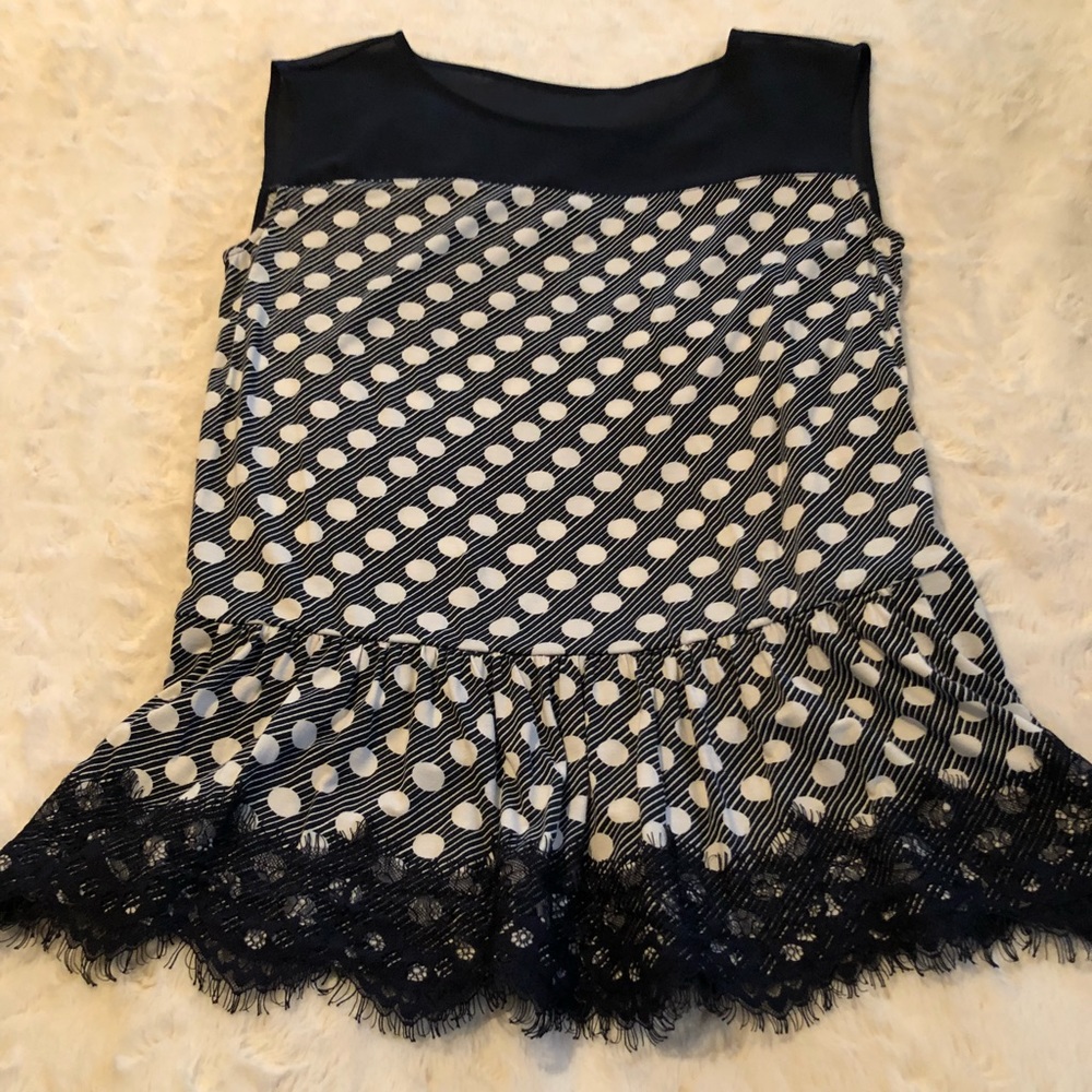 Ann Taylor Sleeveless Top Size S
